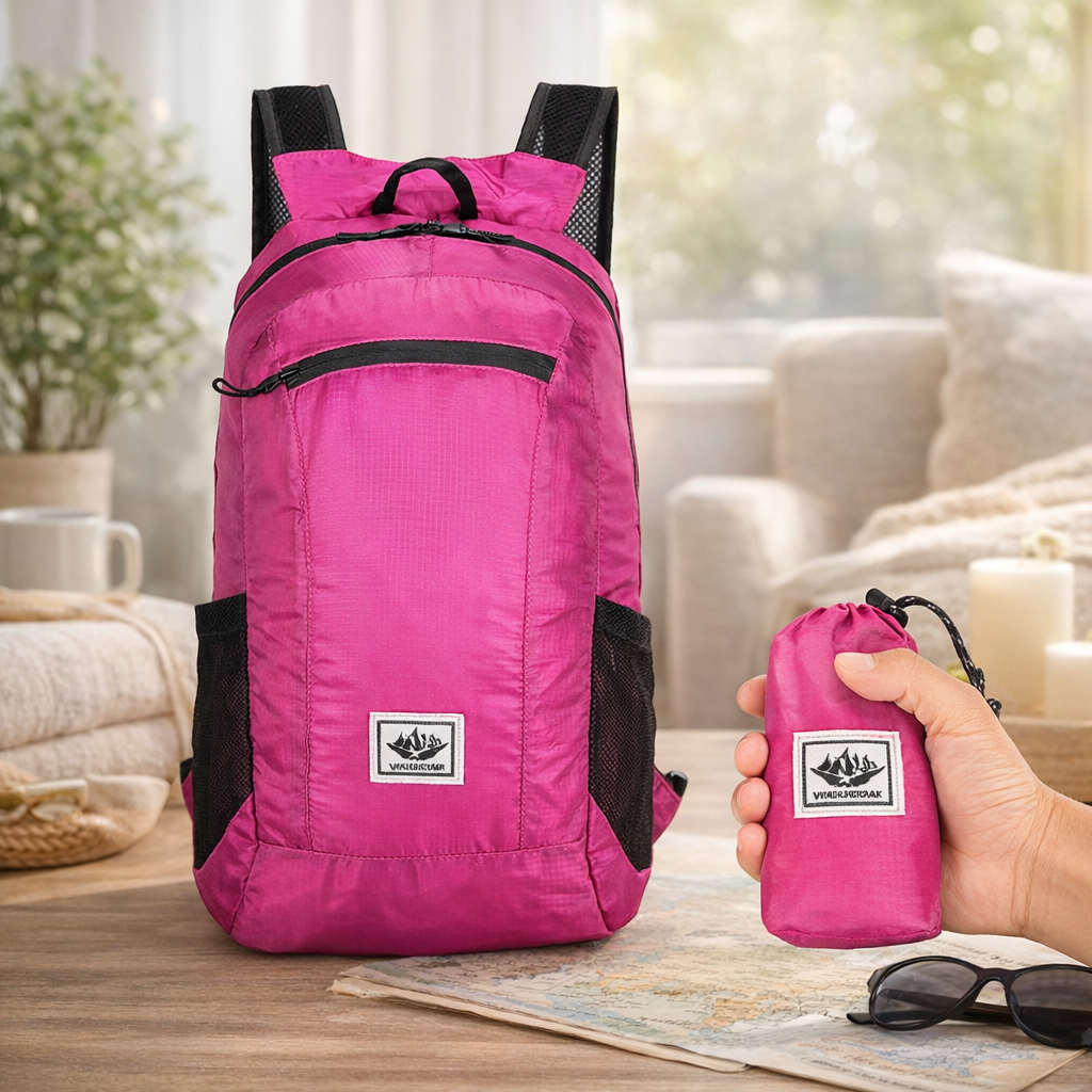 Ultralight & Space Saving Folding Backpack