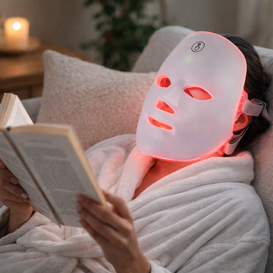 One Button Rechargeable Facial LED Mask