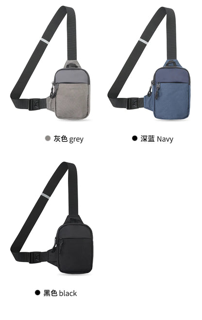 New Sports Chest Bag Men's Ultra-small Mobile Phone Messenger Bag Waist Bag Multi-function Carry-on Bag