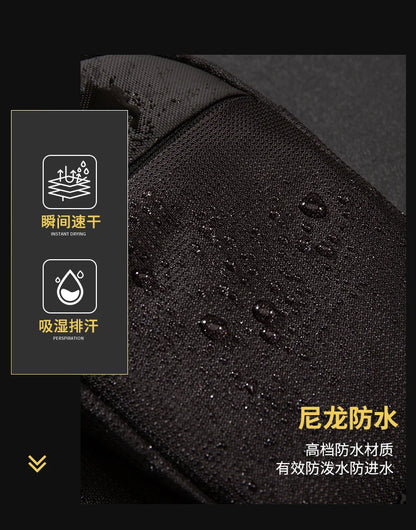 New Sports Chest Bag Men's Ultra-small Mobile Phone Messenger Bag Waist Bag Multi-function Carry-on Bag