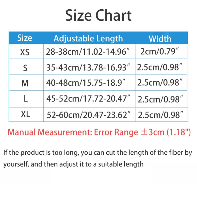 Reflective & Rechargeable Pet Collar