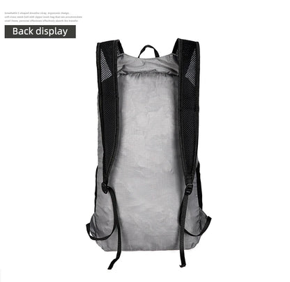 20L Portable Foldable Backpack Folding Mountaineering Bag Ultralight Outdoor Climbing Cycling Travel Knapsack Hiking Daypack
