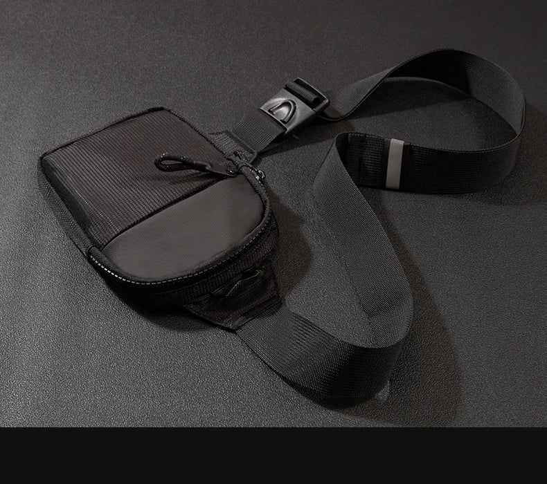 New Sports Chest Bag Men's Ultra-small Mobile Phone Messenger Bag Waist Bag Multi-function Carry-on Bag
